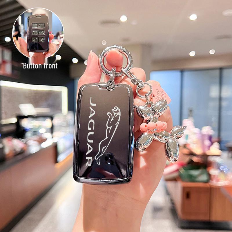 Jaguar XFL/XEL/XJL/FPACE/XF/XE/EPACE Key Case: Premium Protective Shell for Men and Women