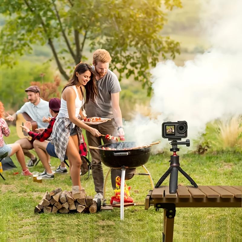 DJI Osmo Action 5/4/3 Magnetic Quick-Release Base - ABS Safety Camera Mount, No Electronic Components Needed, Easy One-Handed Operation for