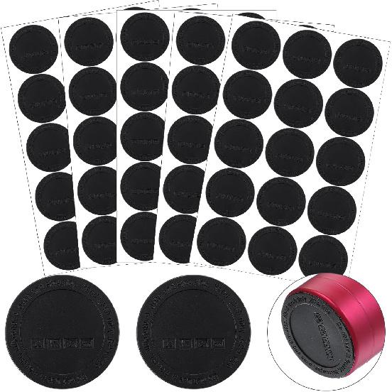 75Pcs Rubber Bottoms for Sublimation Tumblers,Protective Anti-Slip Silicone Bottoms with Adhesive for Skinny Tumblers, Thermal Bottle,Mason Jars
