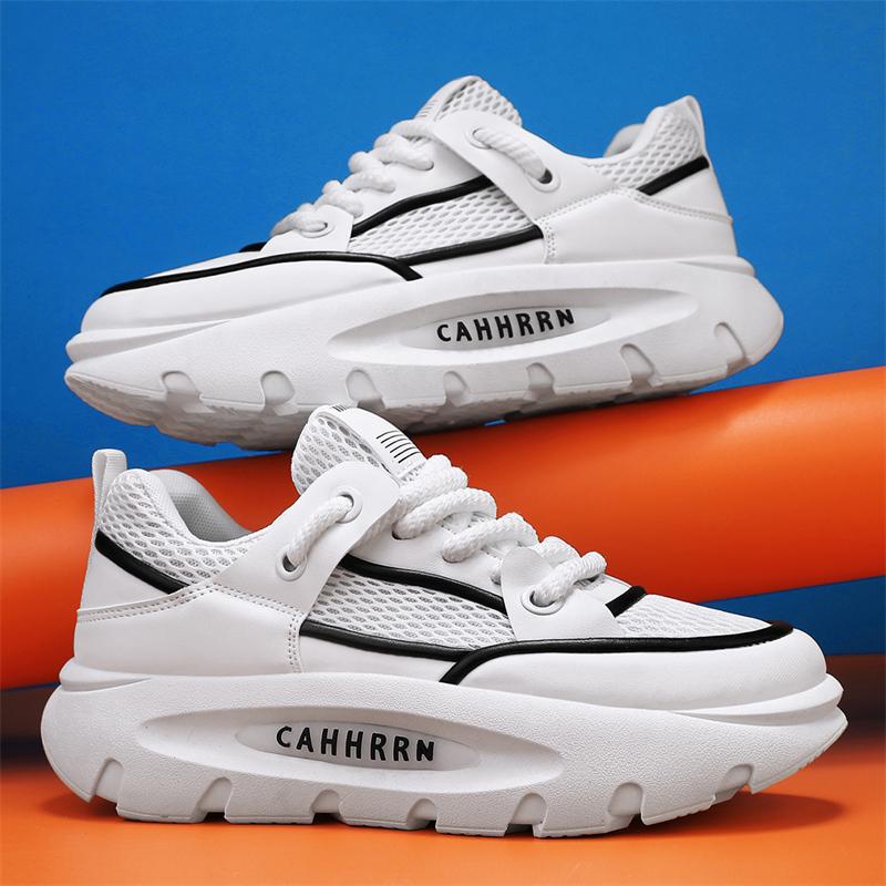 Модные мужские кроссовки CYYTL Повседневная обувь Уличные теннисные Дышащие Походные Модные Спортивные Летние Беговые Роскошные Дизайнерские Лоферы на платформе