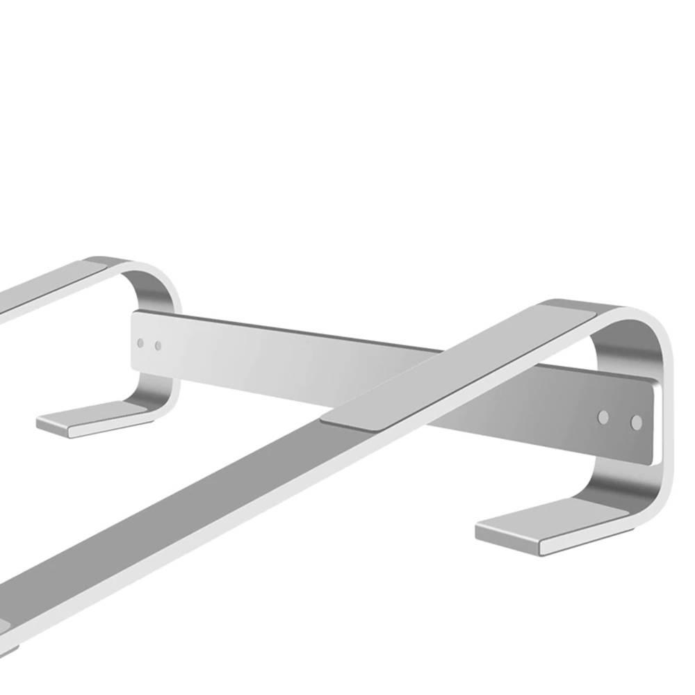 Aluminum stand for tablet and laptop up to 18" Simple S1 (Black)