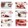 Decorations Home Kitchen Manual Meat Sausage Filler Stuffer Funnel Salami Maker Machine