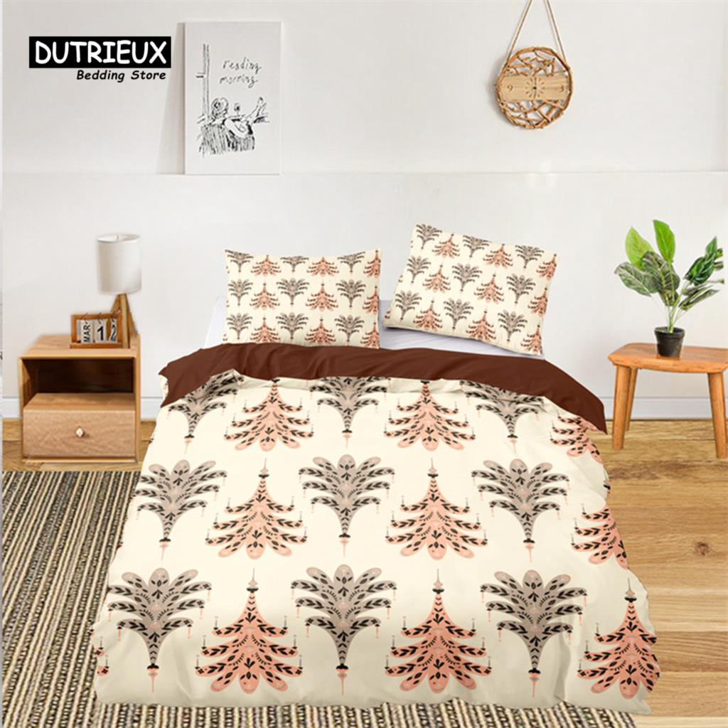 Мягкий цветочный комплект постельного белья для детей, девочек, взрослых, листьев, цветов, веток, пододеяльник, наволочки, декор для спальни