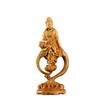 Wooden Guanyin Buddha Bodhisattva Statue Hand-Carved , Buddhism Figure Home Room Office Feng Shui Statue