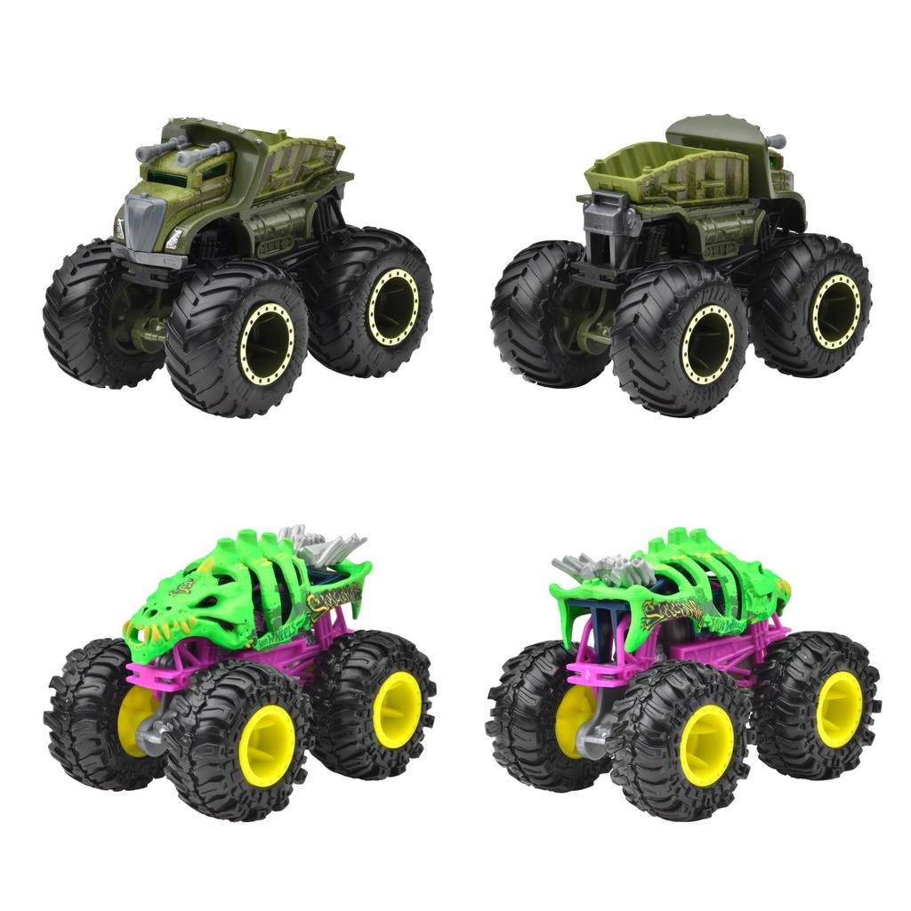 Hot Wheels Monster Truck Assortment Vehicle Toy Mini Car 8 Cars Box Sold for Ages 3 and Up Multi 164 983B-FYJ44