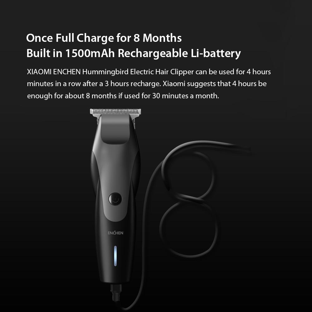 ENCHEN Hummingbird Electric Hair Clipper USB Charging Razor Hair Trimmer With 3 Hair Comb Hair Salon Style For Men