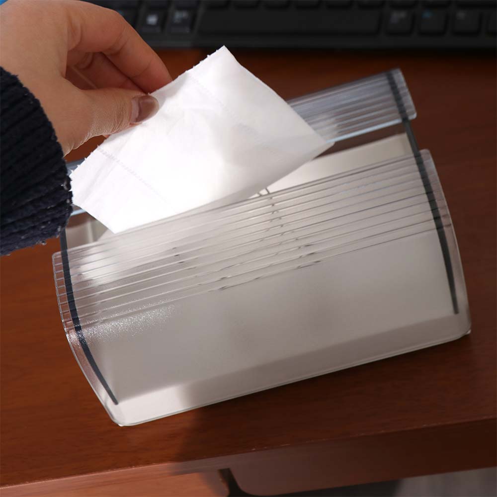 Modern Style Napkin Paper Box Light Luxury Napkin Holder Durable Tissue Holder Coffee Table