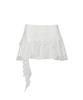 PAINORPLEASURE Swan Skirt White