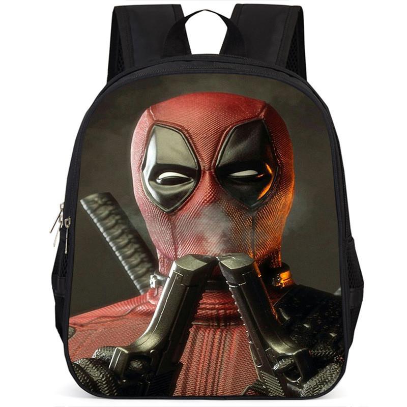 Spacious 15 Inch Deadpool Backpack For Boys And Girls With Large Capacity Design