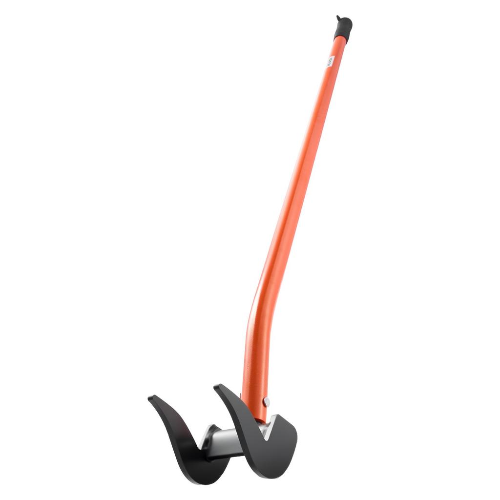 VEVOR Pallet Buster Tool, 1.27 m Carbon Steel Handle Wrecking Pry Bar, 907 kg Weight Capacity, Heavy Duty Deck Board Removal Tool