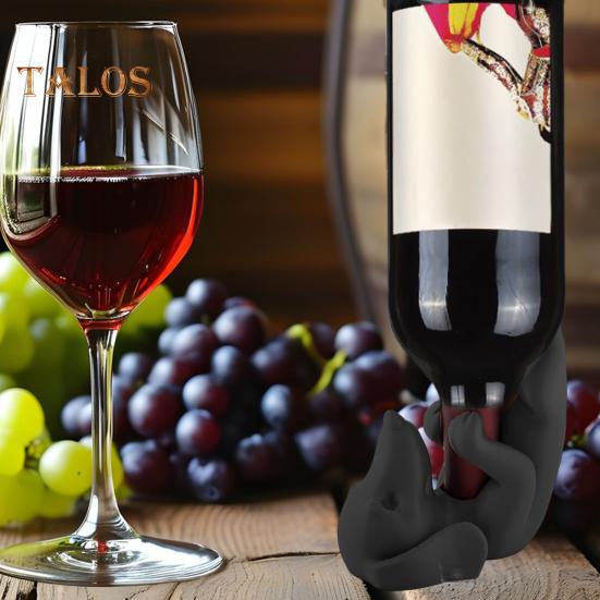 Такса держатель для бутылки вина PLA собака фигурка пивная бутылка дисплей стенд органайзер стойка для дома кухня бар обеденный стол украшение рабочего стола