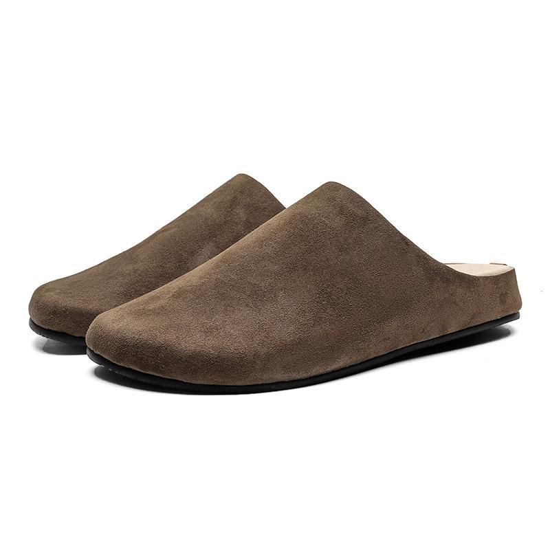 Нишевый дизайн Баотоу полуботинки уличная ленивая обувь Birkenstocks повседневные сандалии