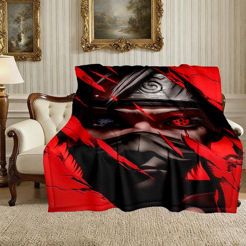 1pc Snug naruto Blanket, Lightweight & Durable Print Blanket, Perfect for Home, Couch, Bed, Picnic, Travel, Office