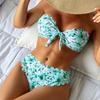 2025 New European & American Print Beach Bikini Swimsuit - Sexy Swimwear for Women