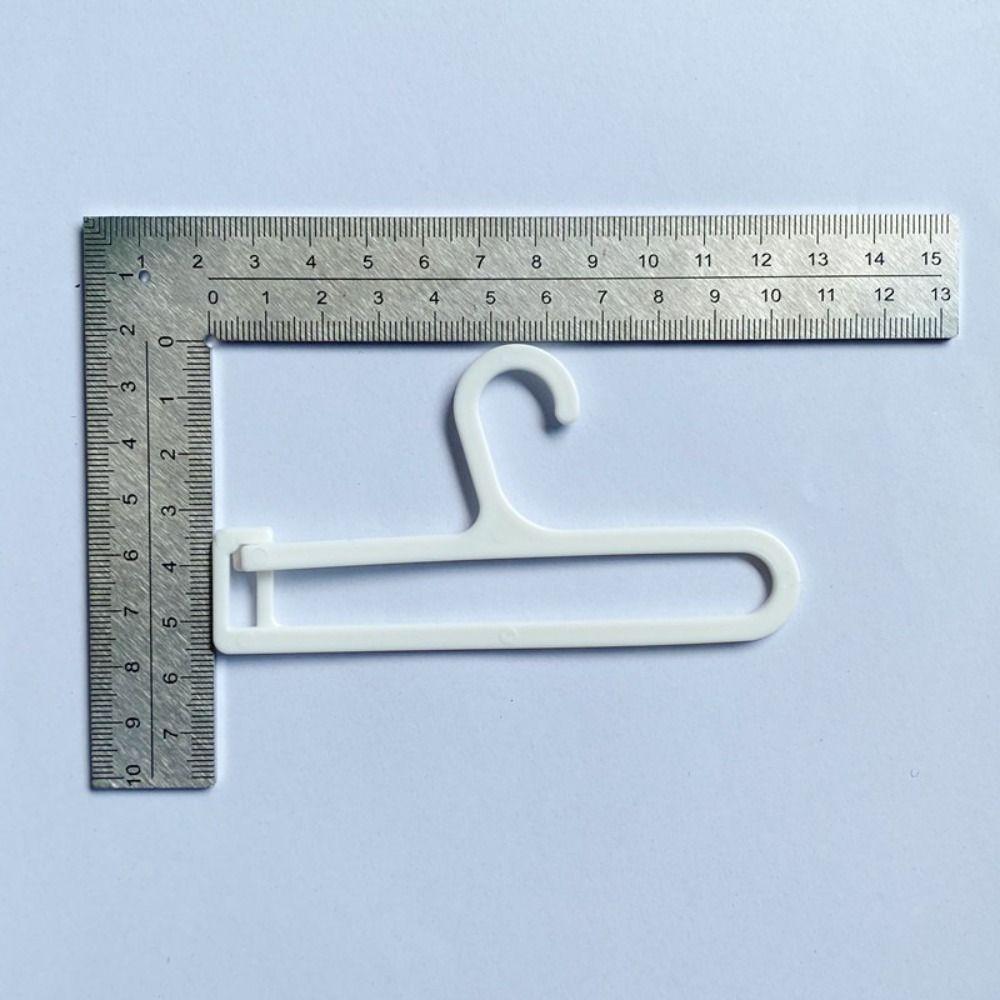 Decorative Doll Clothes Storage Rack Mini Shoe Display Rack for Labubu/BJD Doll