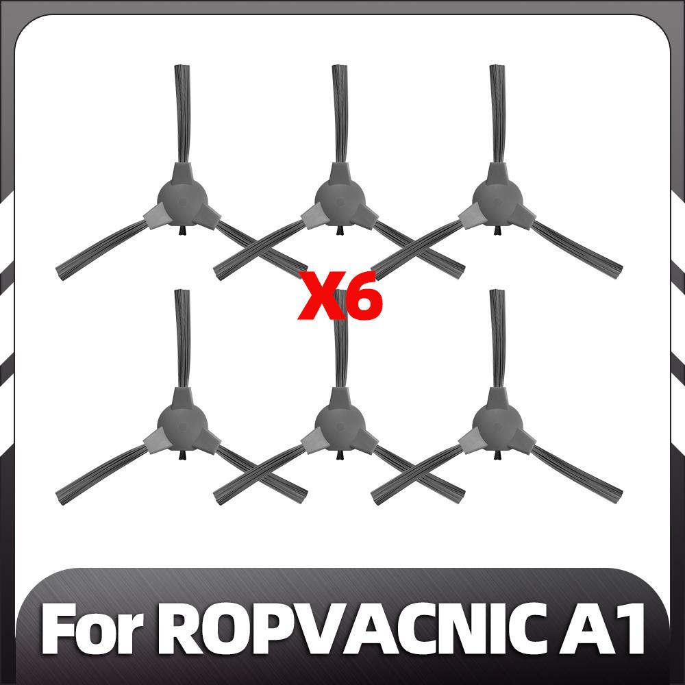 Совместимо для ROPVACNIC A1 Робот-пылесос Запасные боковые щетки HEPA-фильтр Запчасти Аксессуары