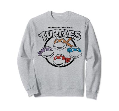 Толстовка с принтом «Черепашки-ниндзя» TMNT Групповой круг