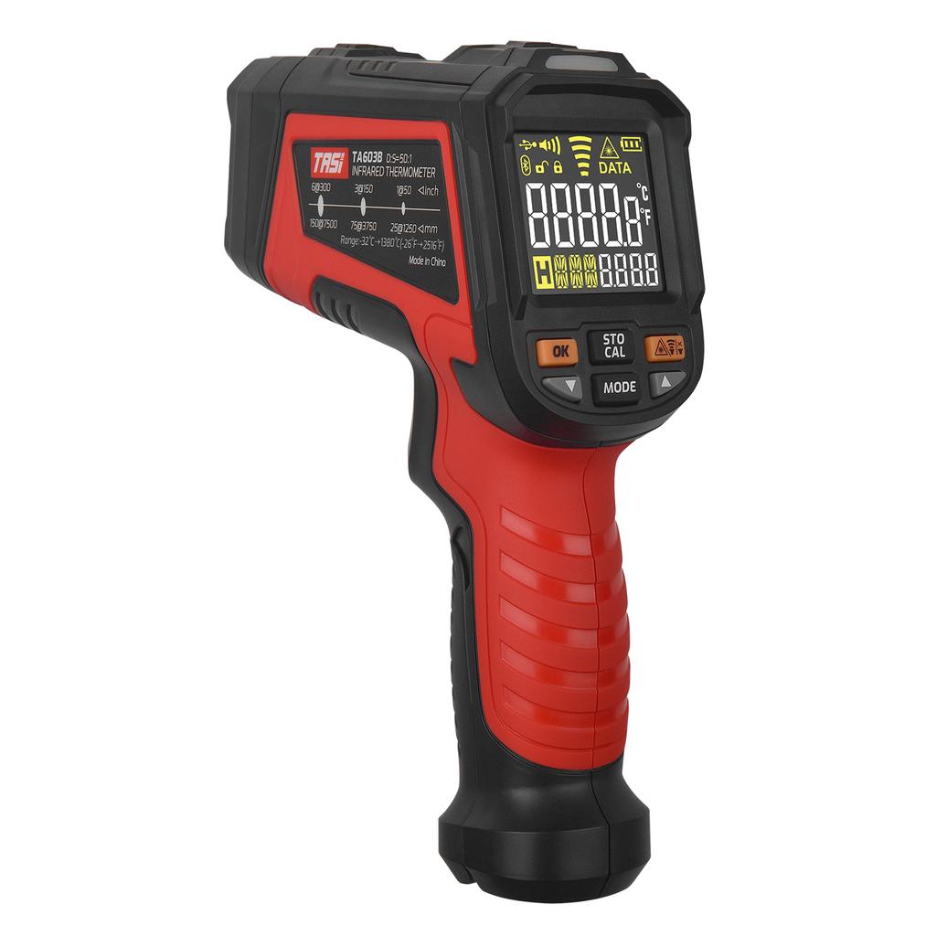 TASI Laser Infrared Thermometer Non-Contact Digital Temperature Machine -32 Celsius ~1080 Celsius  (-26 Fahrenheit ~1976 Fahrenheit ) IR