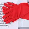 Dance Fashion Thin Pure Color Summer Spandex Sun Protection Etiquette Gloves Anti-UV Driving Gloves