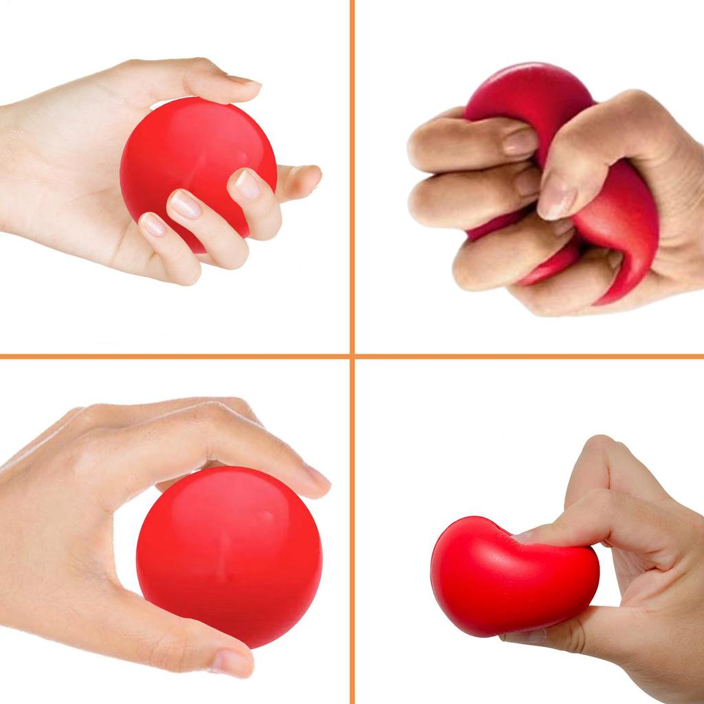 Finger Strengthener Exerciser Hand Exercise Ball Grip Ball Grippers Toy Strengthening Massage for Training Wrist Forearm 5cm/7cm