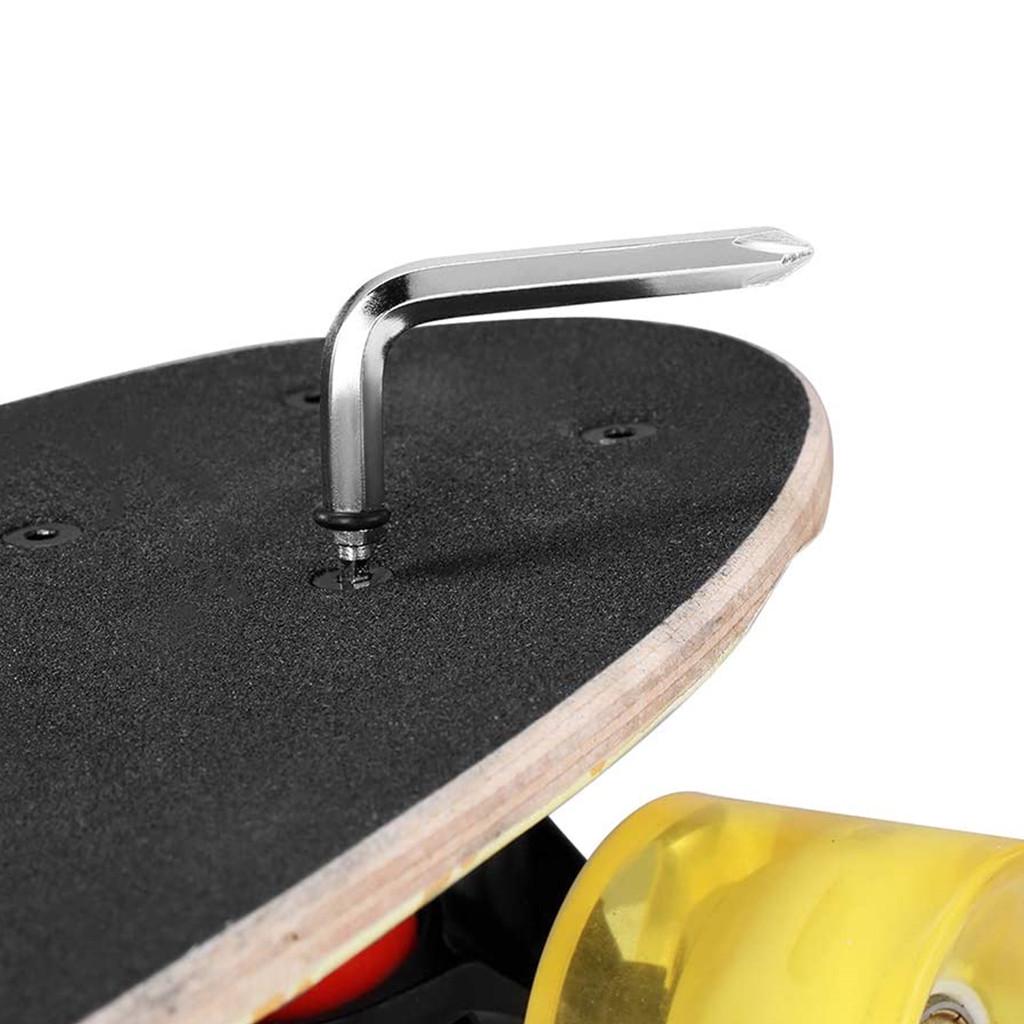 (Отличный дом)Универсальные инструменты для скейтборда, многофункциональный портативный аксессуар для инструментов T для скейтборда