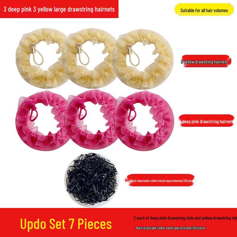 Детская сетка-снуд для волос для танцев по уровням - Аксессуар для пучка для девочки
