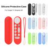 Silicone Remote Case Anti-Slip Protective Cover TV Remote Control Case Remote Protective Case for Google TV Streamer 4K Remote