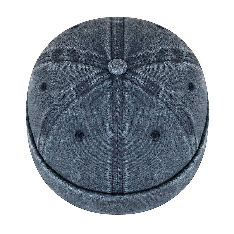 Шляпы без полей для мужчин, женская тюбетейка, мужская винтажная кепка-бини из стираного хлопка с закрученными манжетами, кепка-шляпа Harbour