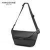 Men Chest Bag Portable Sling Bag Black Small Crossbody Bag Magnetic Quick-Release Buckle Waterproof Polyester Tech Sling X2