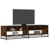 VidaXL TV Cabinet Smoked Oak 180.5x40x46 Cm Engineered Wood, TV Stand, TV Buffet, Multimedia Cabinet, TV Bench, Furniture 3300802