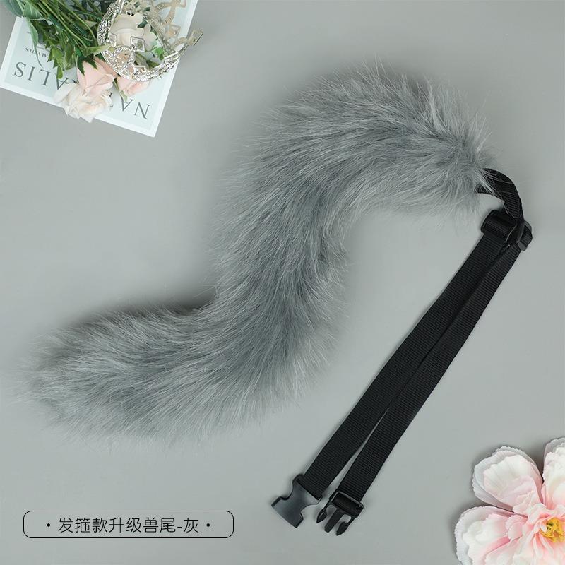 A Piece of Lolita Jewelry, Handmade Simulation Headband, Upgraded Beast Tail Clothing Accessories, Plush Accessories.