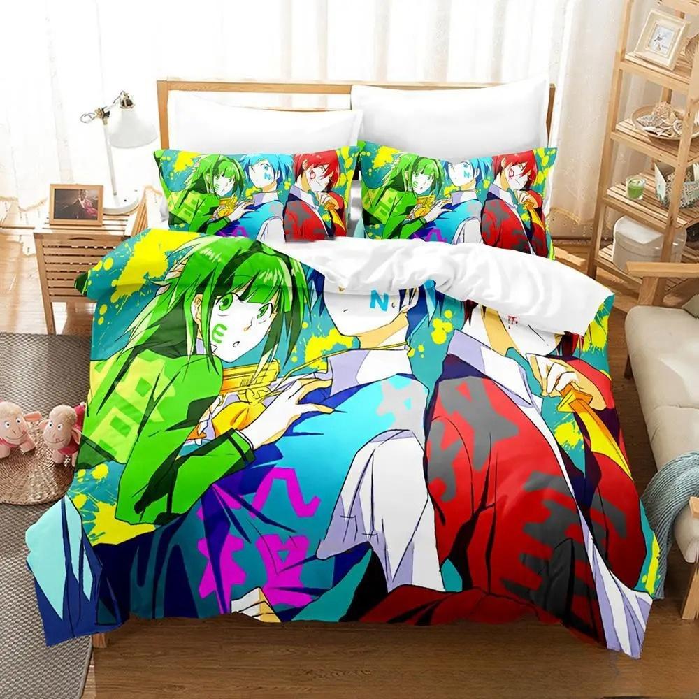 3D Мультяшный Набор Постельного Белья Класс Убийц Коро-сенсей Мальчики Девочки Полуторный Двуспальный Кингсайз Пододеяльник Наволочка Кровать Мальчики Взрослый