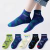 5 Pair Children's Socks Thin Cotton Boys' Sports Socks Tube Socks