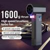 Jetdry для автомобильной сушилки, мощный воздуходув, турбореактивный вентилятор с тягой 1,6 кг, 4000 мАч, 64 мм, для очистки воды, песка, снега, листьев