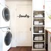 Laundry Room Decor Farmhouse Sign Wall Art Stylish Backdrop for Bathroom & Wash Room Elegant Wall Decoration & Accessories