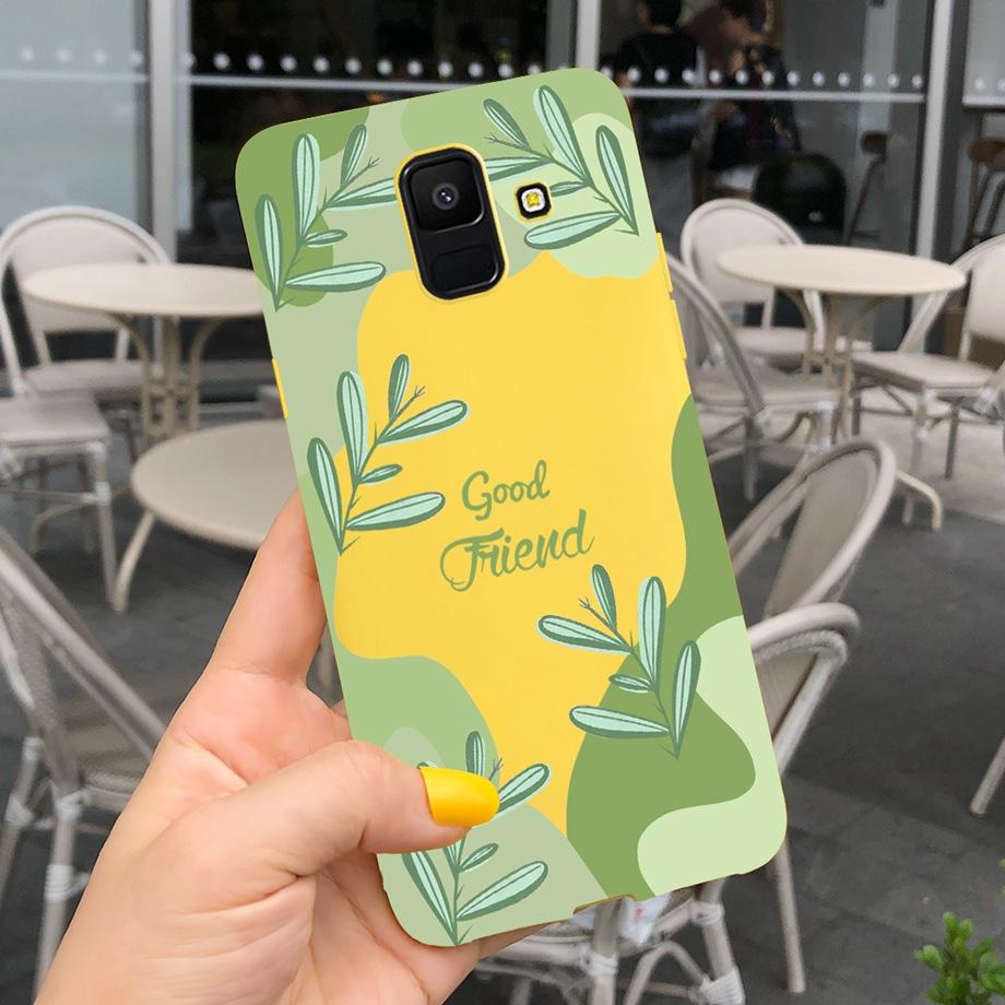 Чехол для Samsung A6+ 2018 Чехол A6 2018 A600F Мягкий Силиконовый ТПУ Чехол для Телефона Для Samsung Galaxy A6 Plus 2018 A605 A605F Чехол Capas