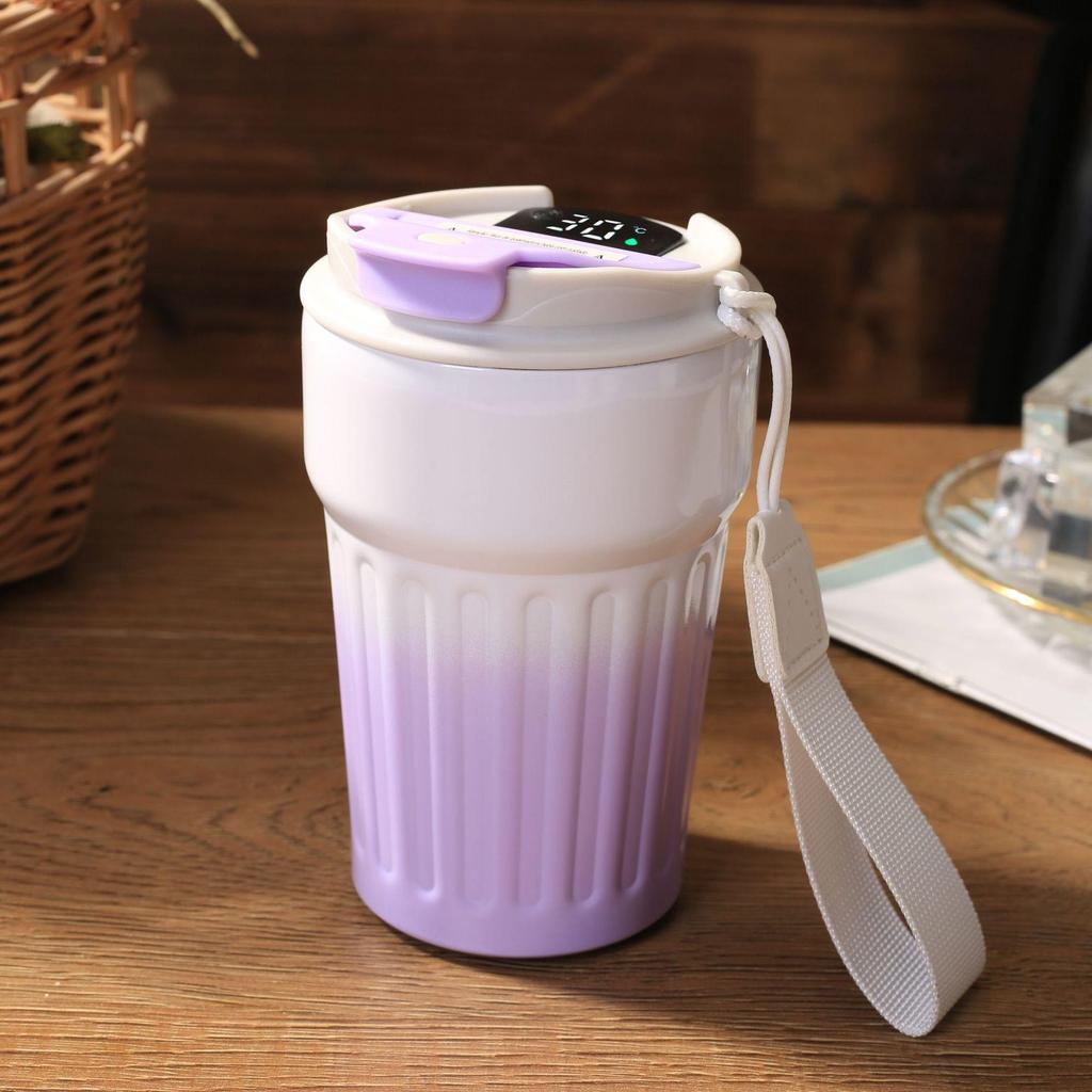 "Smart Temperature Classic Coffee Cup: Portable & Stylish 316 Stainless Steel Event Gift"