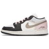 Air Jordan 1 Low Винтажные Баскетбольные Кроссовки Женские Черно-Розовые DC0774-101(Команда24-)
