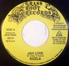 7inch Record SIZZLA - Jah Love GR01 Grass Root Reco 2003 Jamaica Reggae, Ska & Dub Used