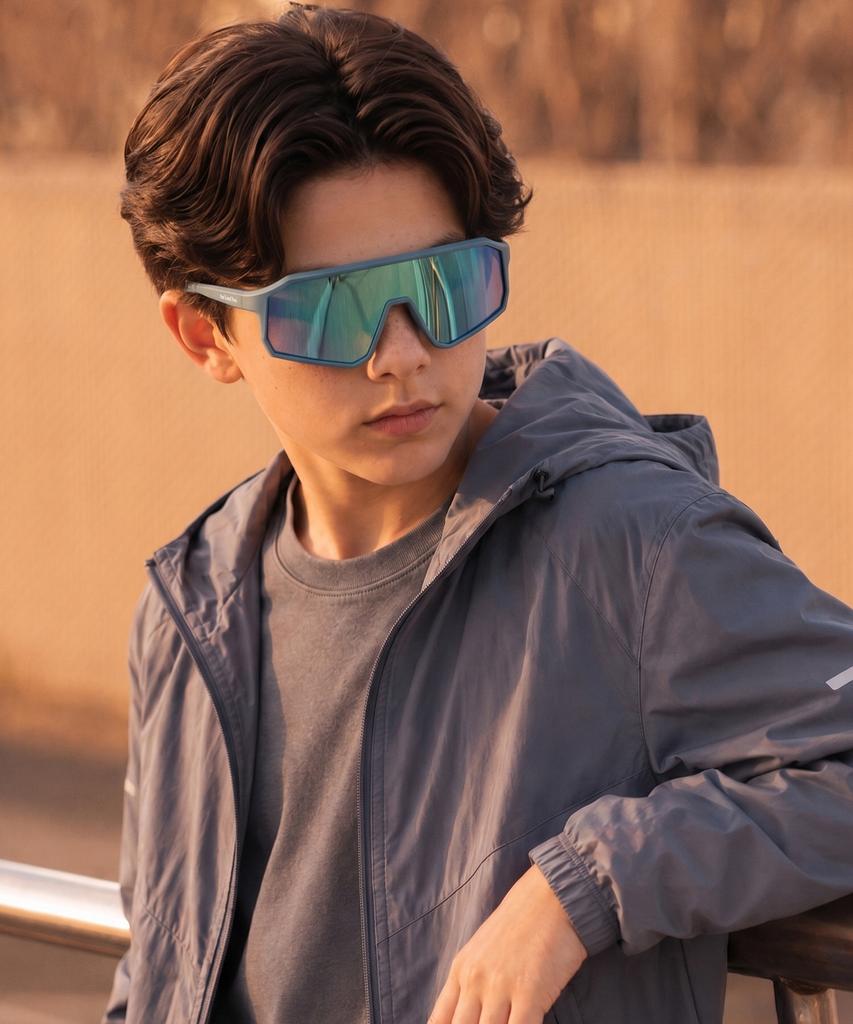 Tomdieo Junior Спортивные солнцезащитные очки UV400 Детские Бейсбольные Велосипедные Очки Ученики Начальной Школы