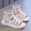 Kids Sandals for Girls Summer New Princess Causal Thick Bottom Roman Sandals Fashion Sweet Cut-outs Children Gladiator Sandals