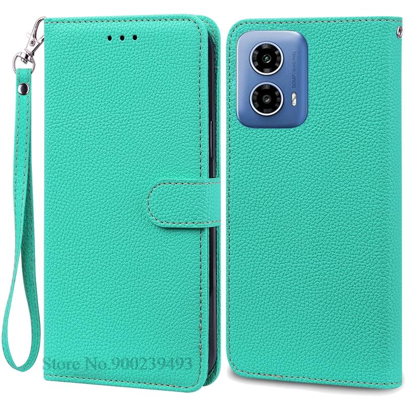 Для Moto G34 5G чехол кожаный кошелек раскладной телефон чехол для Motorola G34 5G чехол книжка чехол для Moto G34 чехол Fundas Shell