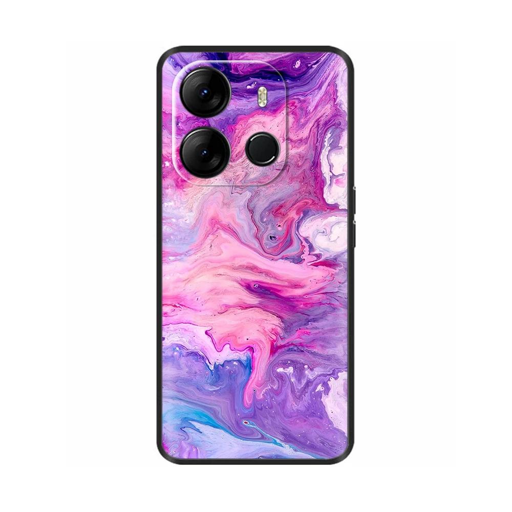 Для чехла Spark Go 2023 Мягкий черный силиконовый бампер-крышка Для Tecno Spark Go 2023 BF7n Чехол Capa Защитный чехол для мобильного телефона Etui