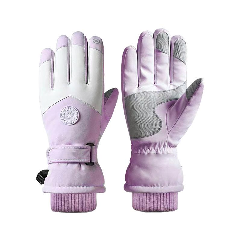 Зимние сенсорные лыжные перчатки для взрослых и детей — теплые, устойчивые к холоду спортивные принадлежности на открытом воздухе