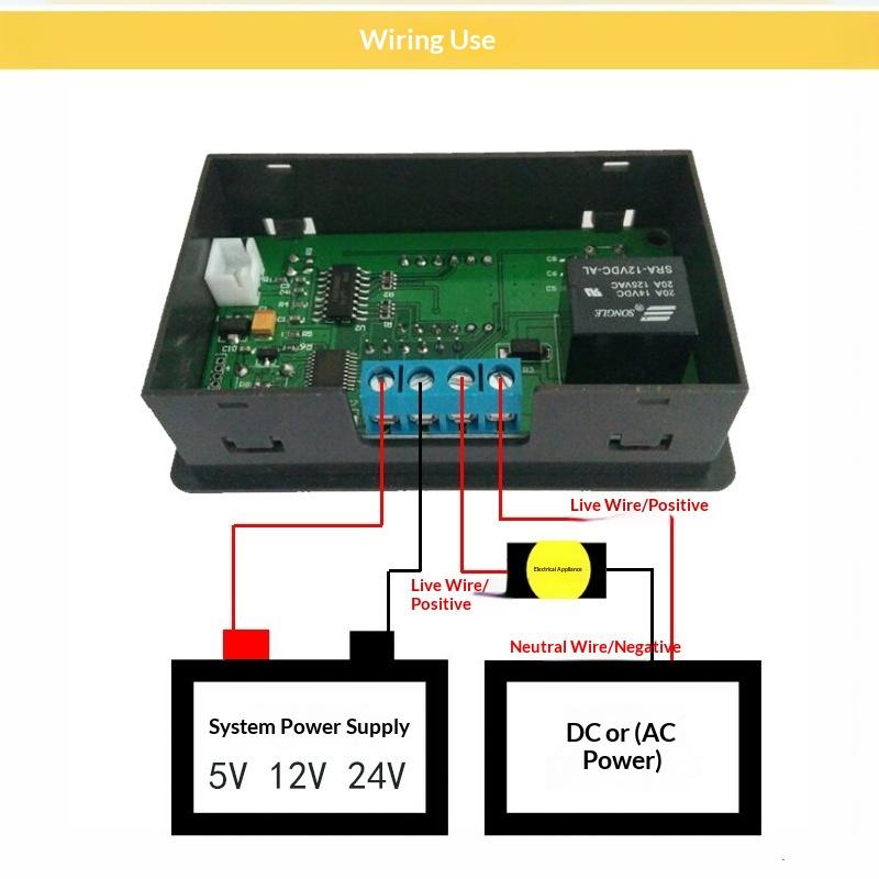 Высокоточный цифровой термостат W3230 20A 12V 24V 110-220V Светодиодный контроллер температуры с датчиком для аквариума террариума