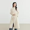 Women's Slim-Fit Wool Blend Double-Faced Winter Coat