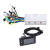 36V 48V 60V 500W 28A Sine Wave 3 Mode 5530 Brushless Controller G51 LCD Display Control Panel for