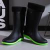 Farming Long Men's Rain Boots High Quality New Male Shoes Gum Plastic Adult Waterproof and Non-slip Galoshes for City Cheap Work