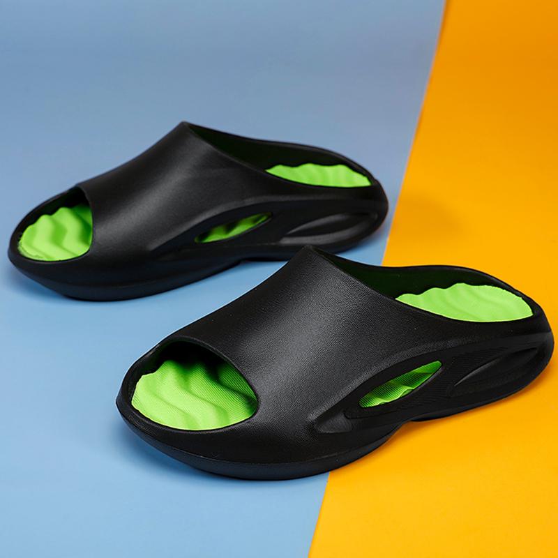 Мужские сандалии 36-45, высококачественные резиновые и пластиковые сандалии в стиле EVA, летние женские пляжные сандалии для дома и улицы