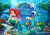 The Little Mermaid Coral Backdrop Adorable Girl Birthday Party Decor Baby Shower Supplies Photo Backdrop Party Scene Setter